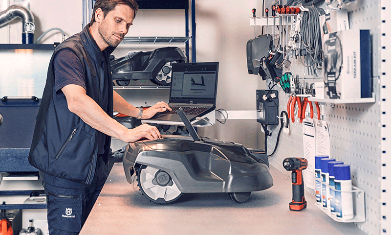 Vinteropbevaring Robotplæneklippere automowere